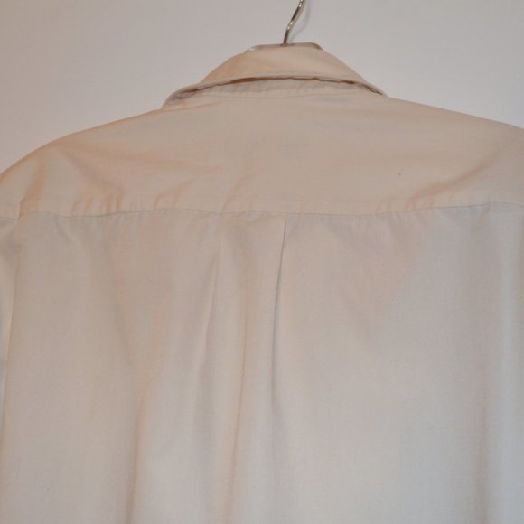 Perry Ellis Portfolio Long Sleeves Dress Shirt Men Cream 16 / 32-33 - Picture 11 of 11